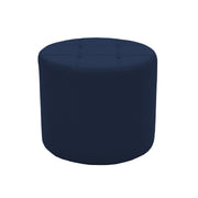 Tufted Round Ottoman 16" Height - Navy