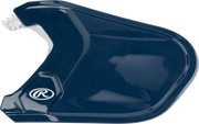 Rawlings Mach Adjust  Lhb Gloss Jaw Guard  - Navy