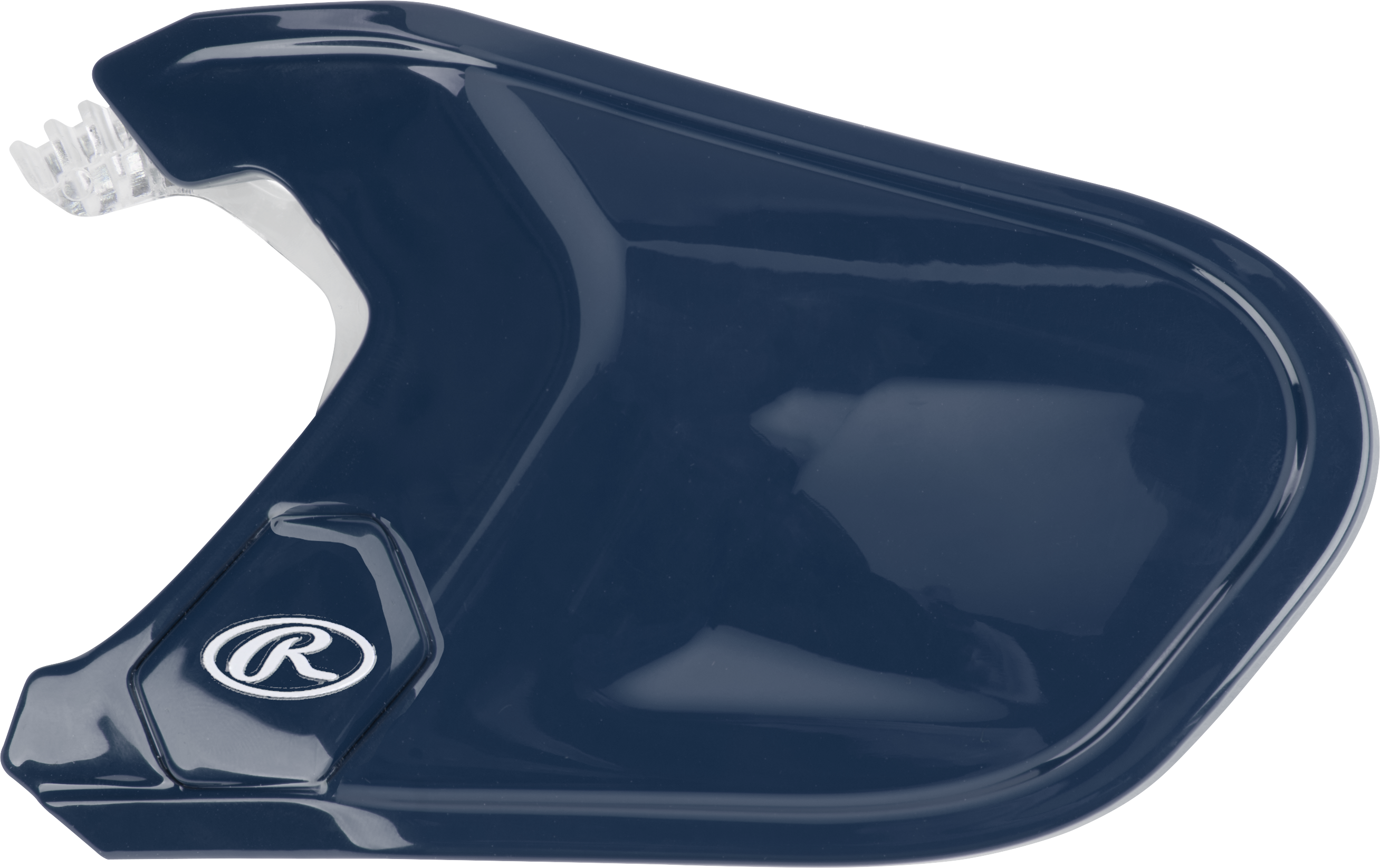 Rawlings Mach Adjust  Lhb Gloss Jaw Guard  - Navy