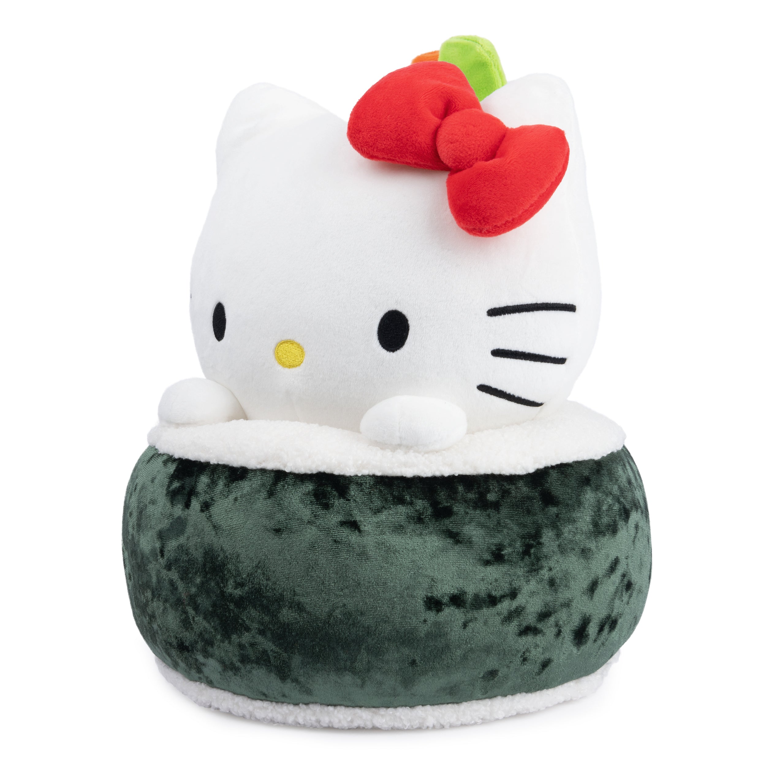 GUND Sanrio Hello Kitty Sushi Plush, Premium Stuffed Animal for Ages 1 and Up, Green/White, 10”