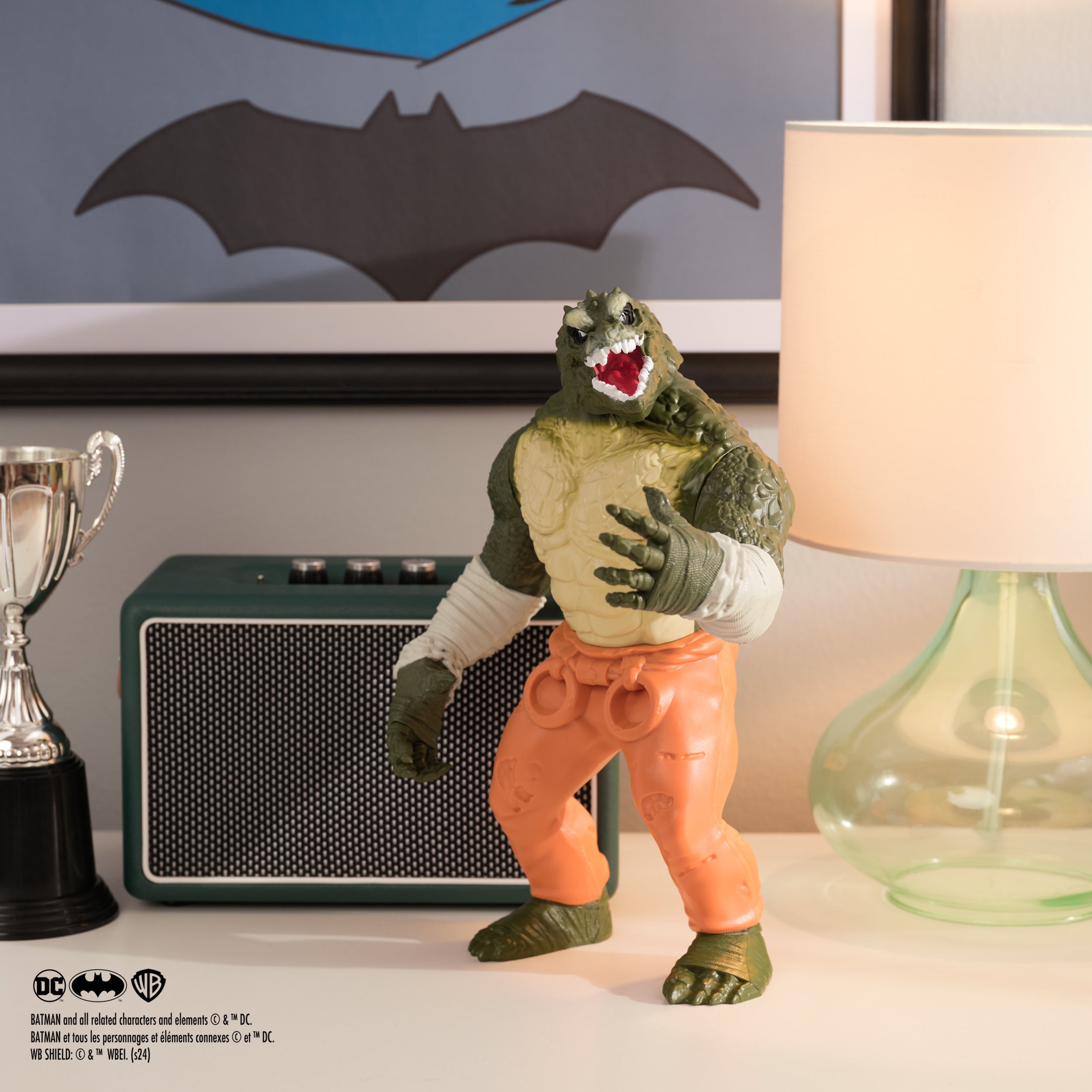 DC Comics, Batman Giant Series Killer Croc Action Figure, 12-inch Super Hero Collectible Kids Toys for Boys and Girls Ages 3 and Up