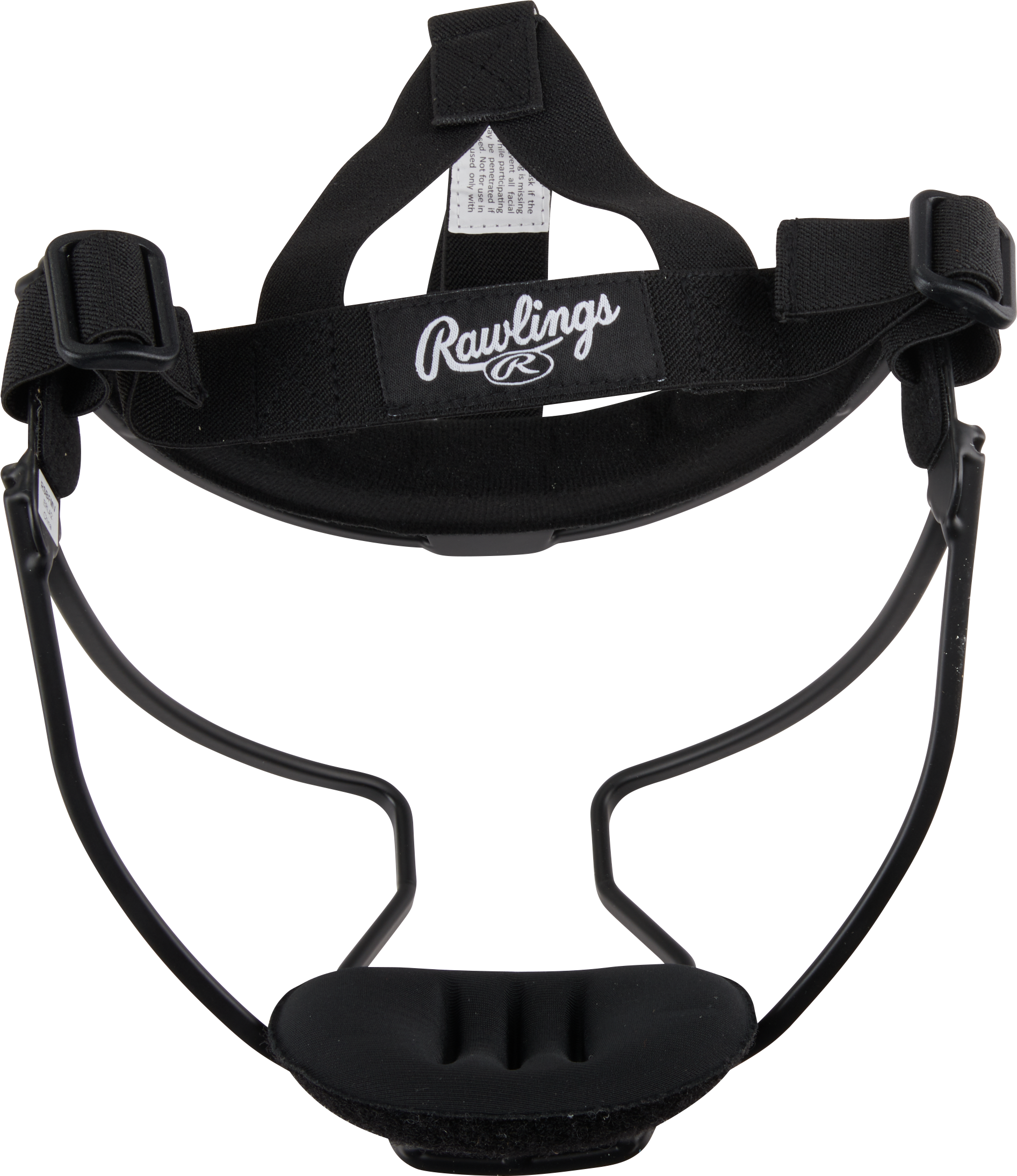 Rawlings Hi-Viz Adult Softball Fielders Mask - Black