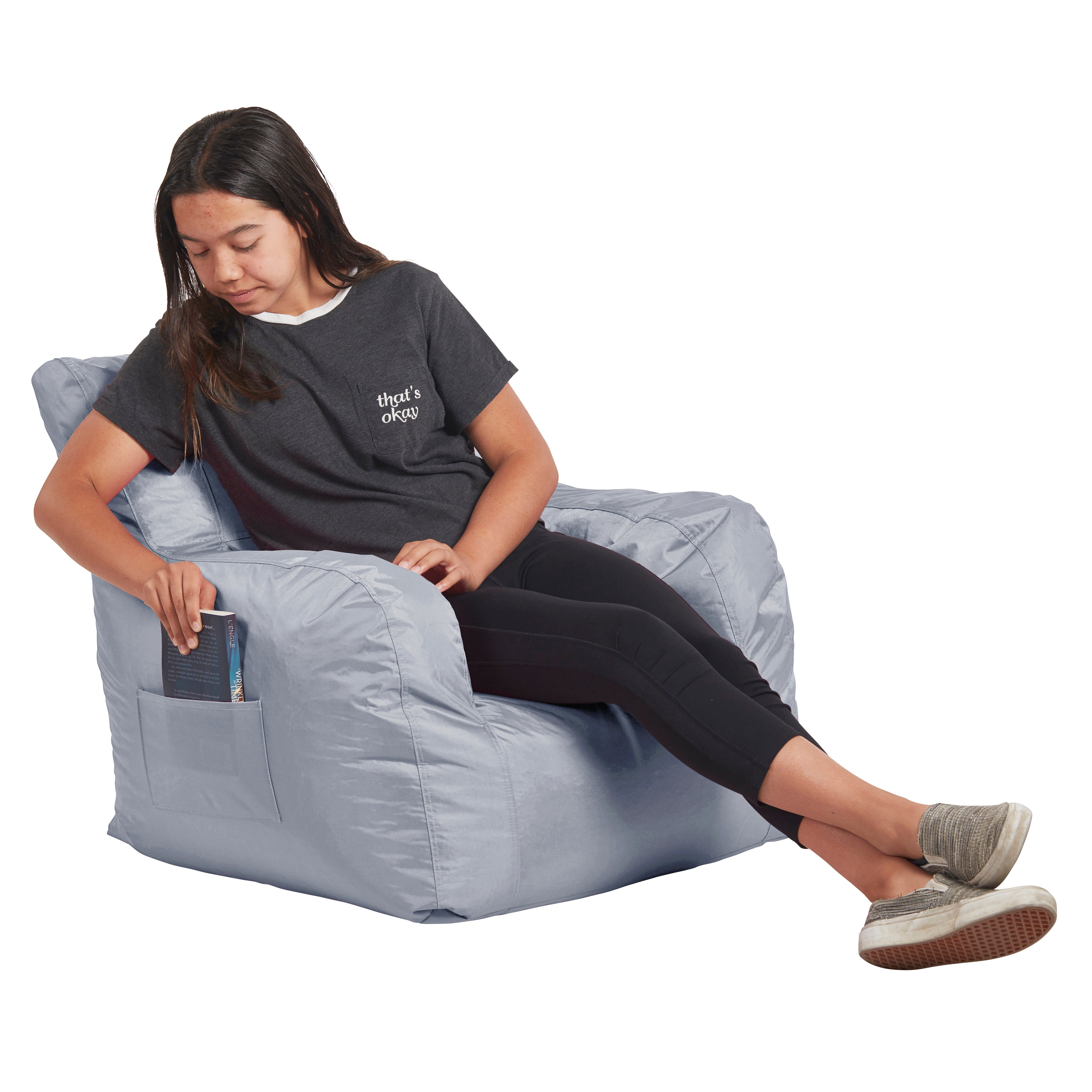 Cali Big Bear Bean Bag - Gray