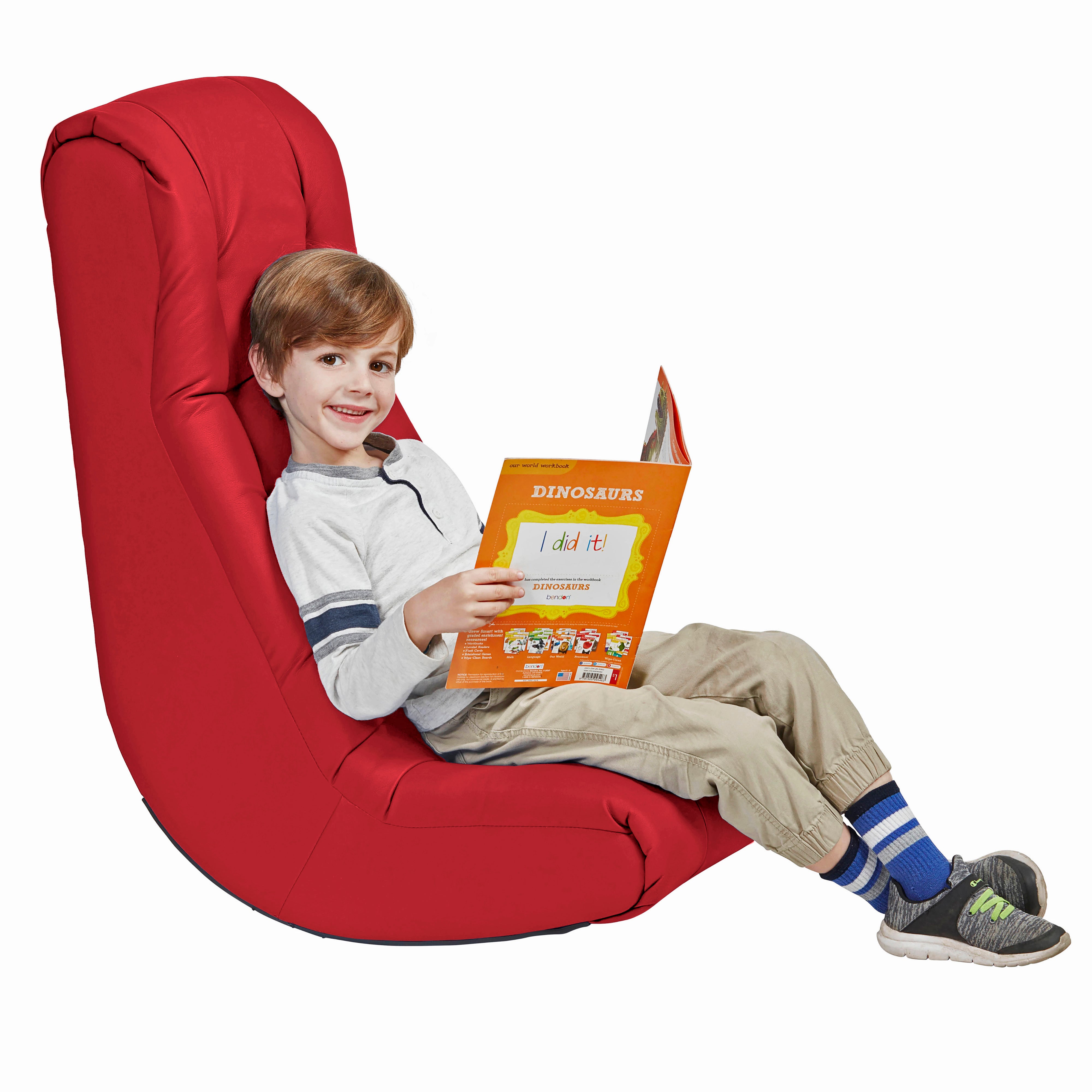 Tufted Soft Rocker - Red