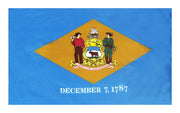 3X5 FT COL NYL-GLO DELAWARE