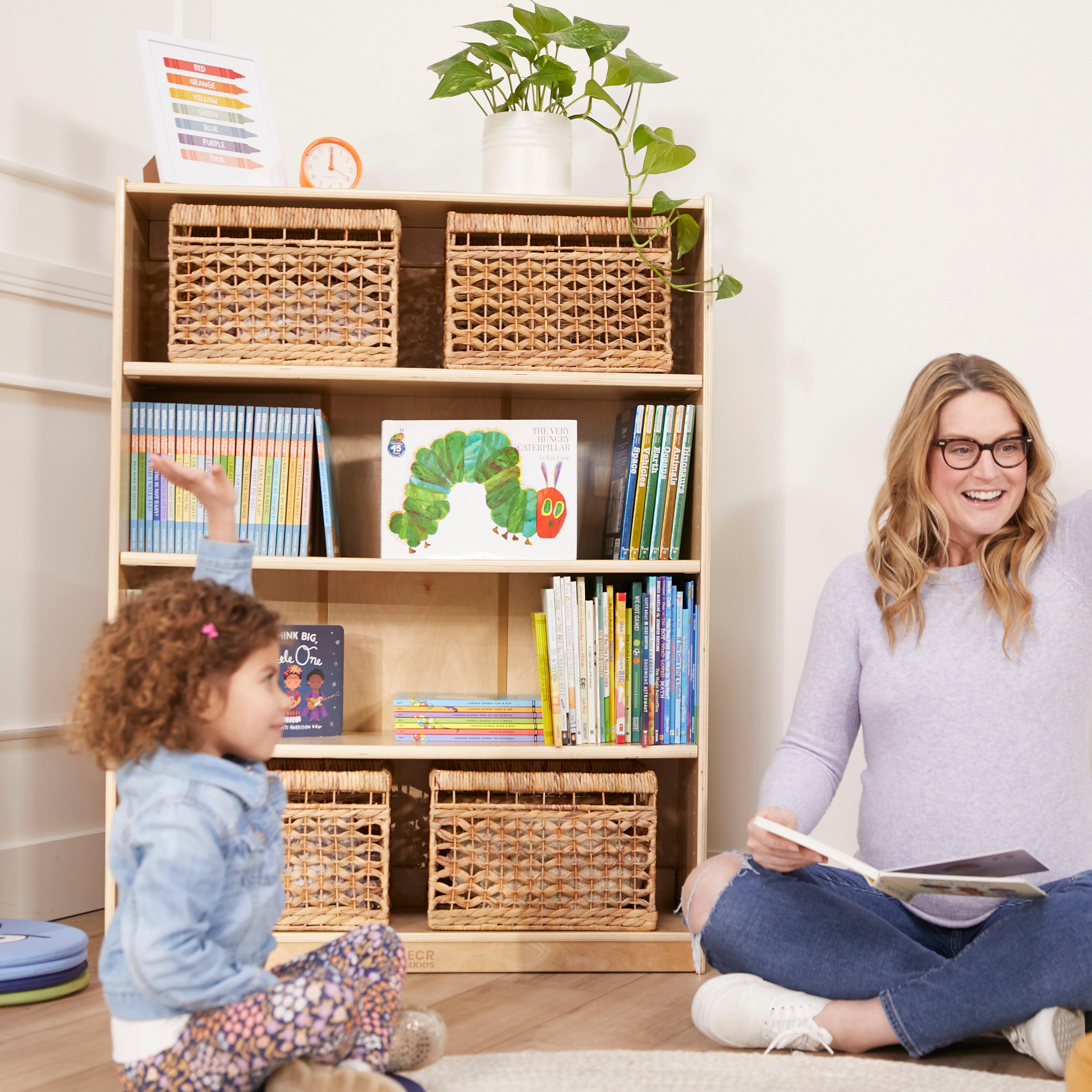48in H Classic Bookcase - Natural