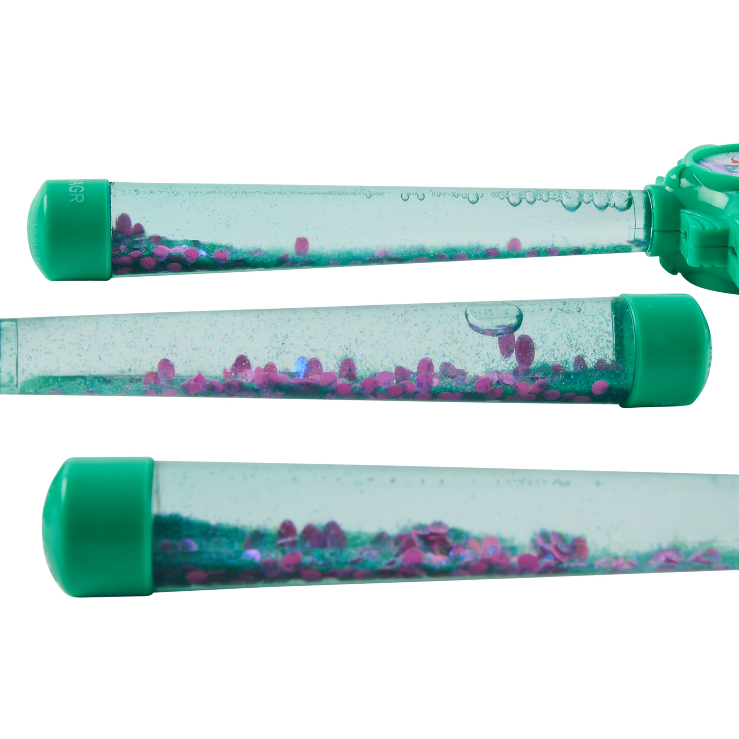 SwimWays Disney Princess Ariel Glitter Dive Wands Diving Toys 3 Pack, Bath Toys and Pool Party Supplies for Kids Ages 5 and Up, Styles May Vary
