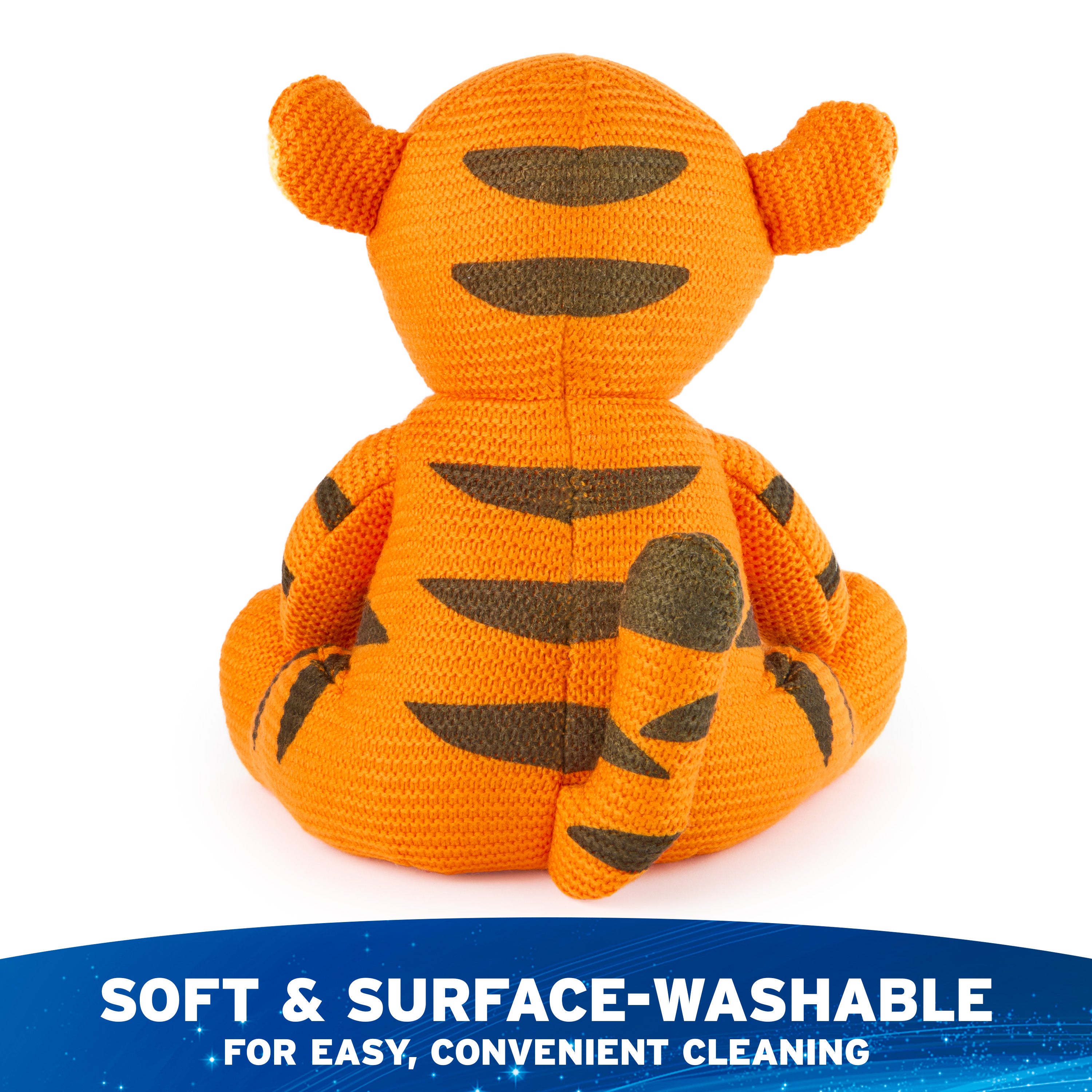 GUND Disney Official Tigger Knit Plush, Winnie the Pooh, Stuffed Animal for Ages 1 and Up, Orange, 10”