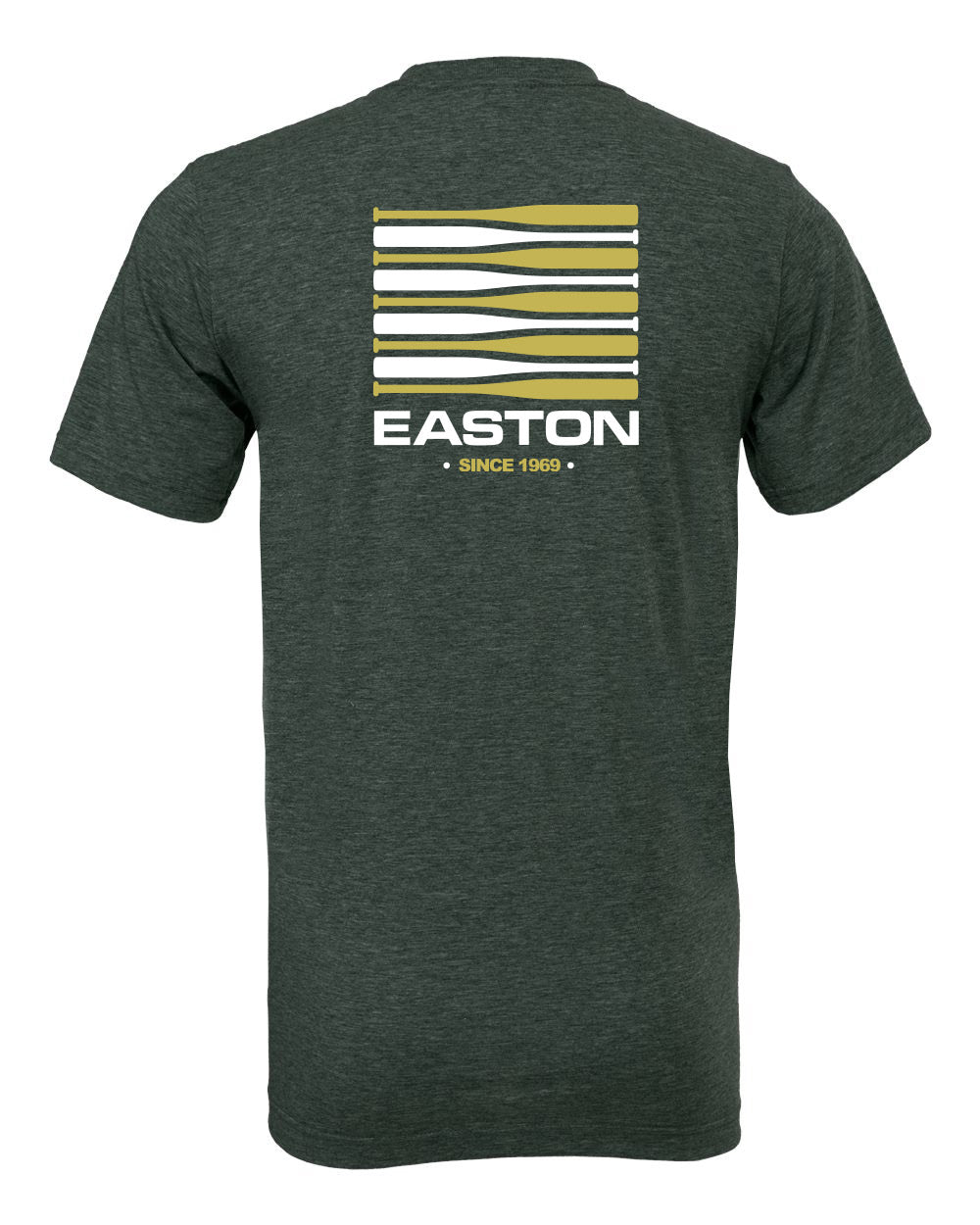 Easton Adult Retro T-Shirt - Small - Heather Forest