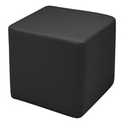 Pro Series Upholstered Square Ottoman 18" Height - Black