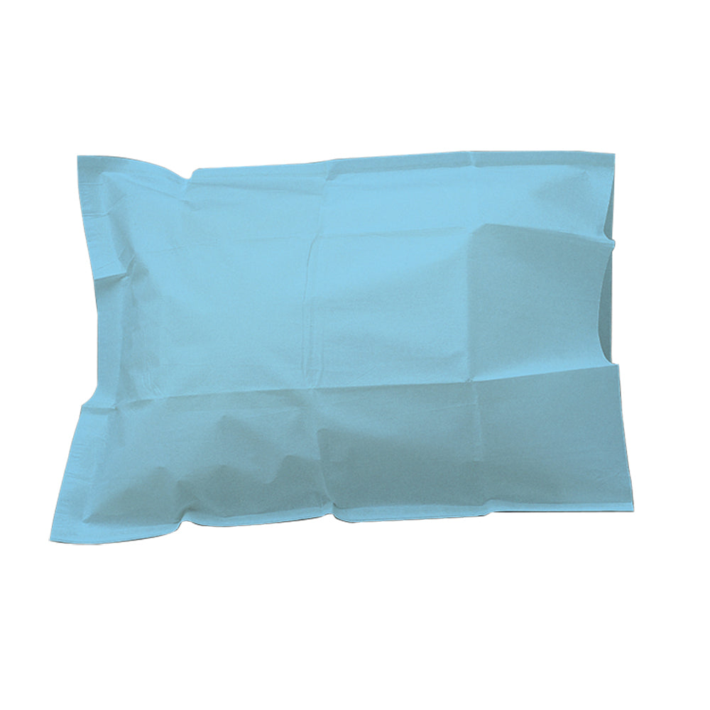 Bodymed Tissue/Poly Pillowcases, 21" X 30", Blue, 100/Cs