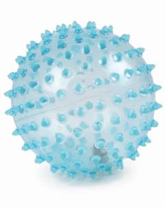 Crystal Spikey Ball, Blue 6"