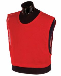 Football Oversized Scrimmage Vest, Red