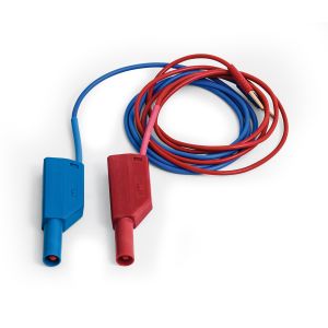 Pair Of Adapter Cables 4-mm/2-mm Plug