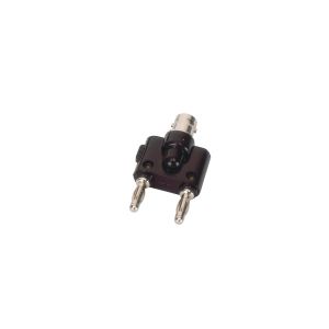 Adapter, Bnc Jack/4-mm-plugs