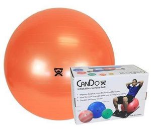 Cando Inflatable Ball, Orange, 55cm (22in)