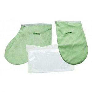 Waxwel Paraffin Bath Accessory Package: 50 Liners, 1 Mitt And 1 Bootie (no Unit Or Wax)