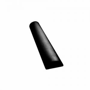 Cando High-density Black Half Roller, 6 X 36"