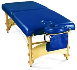 Deluxe Portable Massage Table Blue