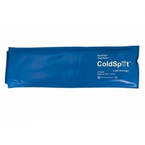 Relief Pak Blue-vinyl Reusable Cold Pack, Slim (3x11")