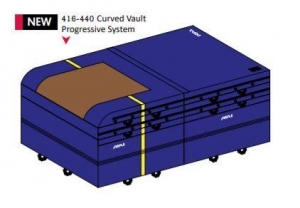 Progressive Vault System 5' X 5' X 32" Progressive Vault Base With Line