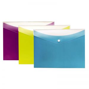 Poly Snap Envelope Ltr 3 Pack