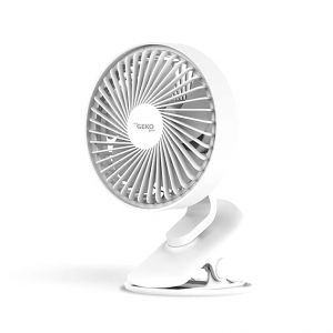 Mygekogear Wireless Clip Fan With Led Light For Car, 