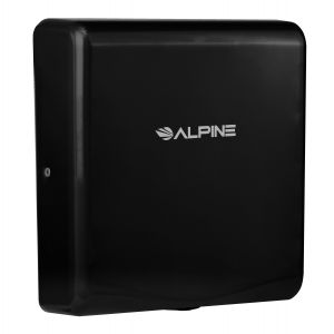 Alpine Willow High Speed Commercial Hand Dryer, 120v, Black