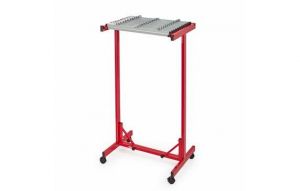 Expandable Mobile Plan Center For Blueprints, Red