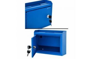 Wall Mountable Medium Size Steel Multi-purpose Suggestion Drop Box