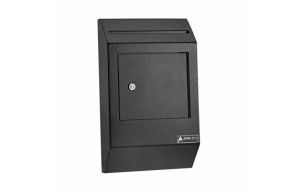 Heavy-duty Secured Drop Box, Black