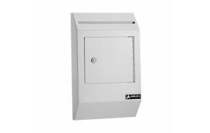 Heavy-duty Secured Drop Box, White