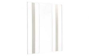 8.5" X 11" Wall Mount Acrylic Sign Holders, 6 Pack