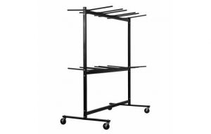 2-tier Folding Chair Cart