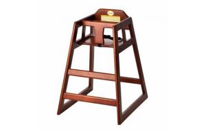 Alpine Industries Baby High Chair Mahagony 