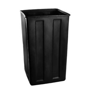 Black Plastic 40 Gallon Trash Can Liner