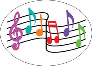 Magnetic Whiteboard Eraser Music Notes