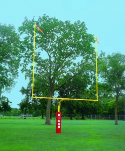 5-9/16"  X 8' Safety Yellow High School Football Goalposts