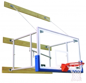 Side Fold 4'6' Competitor Basketball Package