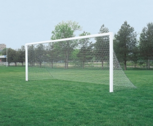 9' X 4.5' Aluminum Permanent/semi-permanent In-ground Soccer Goals