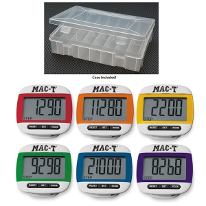 Pedometer, Set Of 24 With Case