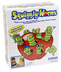 Squiggly Worms Game