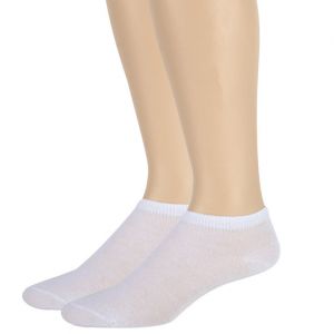 Women's Solid Ankle Socks - White, Pack of 100 Pairs