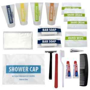 Wholesale Deluxe 20 Piece Hygiene Kit