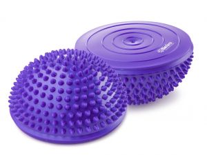 Balance Pods Pair Of Hedgehog Styled Domed Stability Pods, Purple