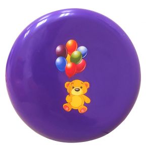 Small Balance Disc 26cm Diameter Including Decal For Children, Purple