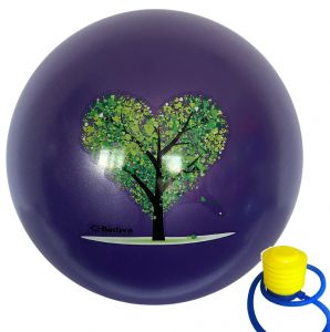 Exercise Ball With Stabilizing Sand 65cm Purple