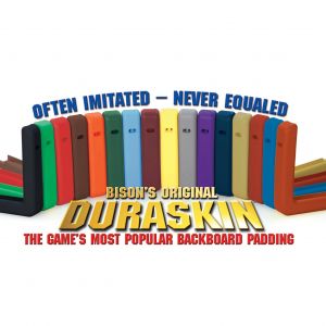 Duraskin Single Rect. Backboard Padding Kit (72", Indoor Only), Color: Black