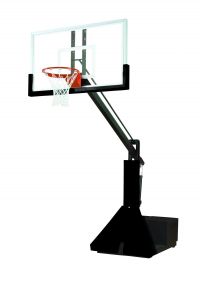 Super Glass Max Portable Adjustable Basketball System--4 Stock Padding Colors