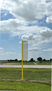 12’ Direct Bury Aluminum Foul Poles (pr)